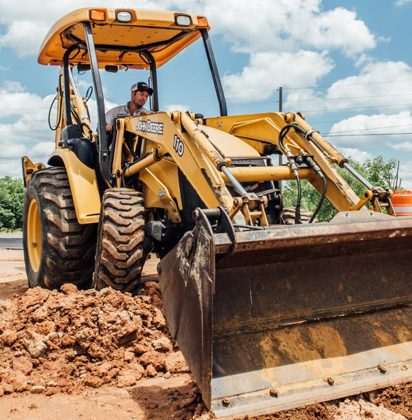 Opie is one of our star employees at T. Lake and enjoys all kinds of landscaping work 