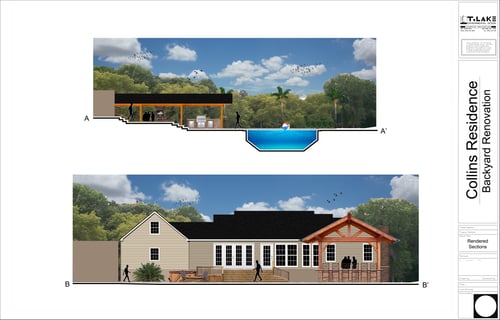 Drone generated landscape design images - T. Lake 