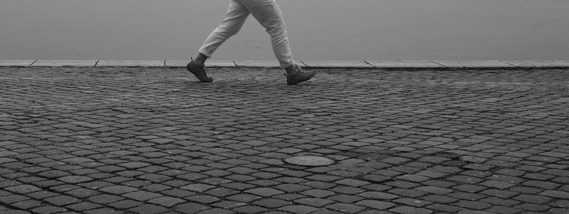 Broken or heaving pavers are safety hazards for pedestrians.